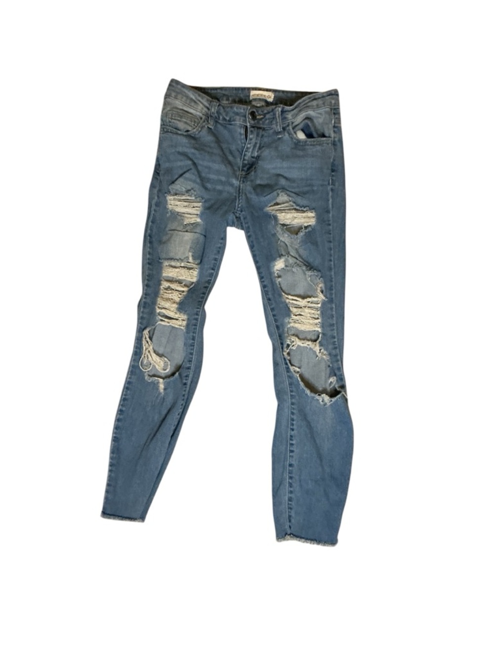 Cello Distressed Skinny Jeans